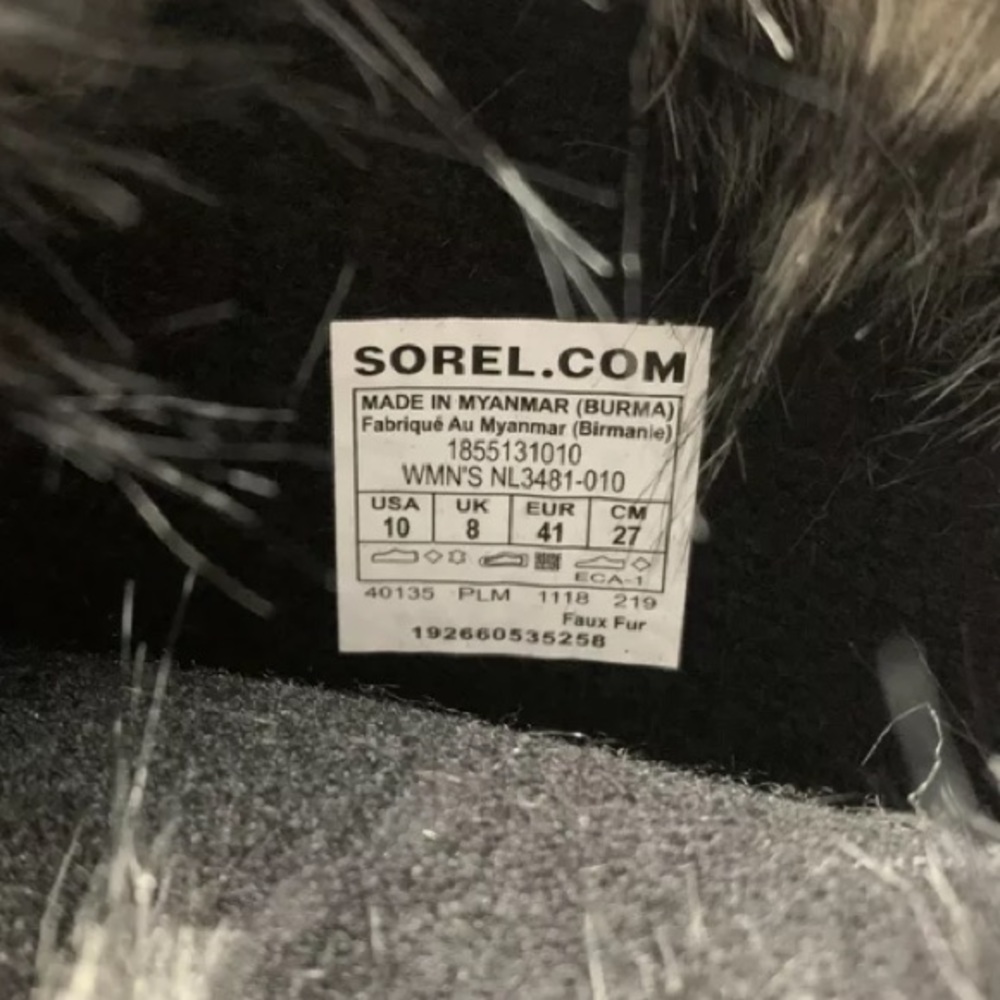 Sorel Women's Joan of Arctic Boots Size 10 - Picture 7 of 8